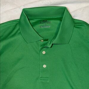 PGA Tour Vibrant Green Polo Shirt